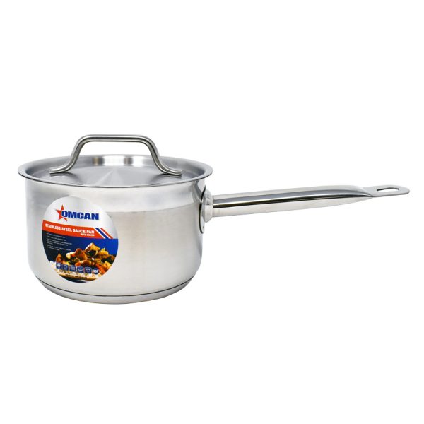 OLLA SALSERA CON TAPA 3.5QT OMCAN