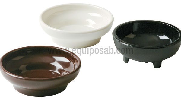 SALSA BOWL 5 OZ COLOR CAFÉ