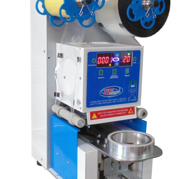 SELLADORA DE VASOS AUTOMATICA Y MANUAL