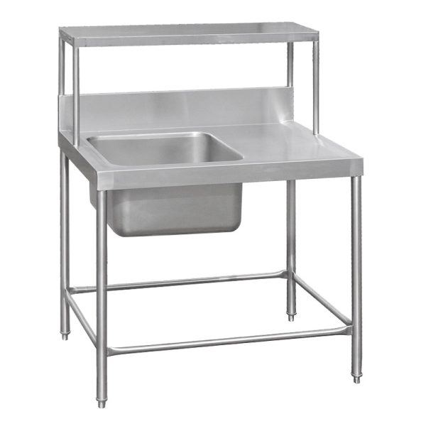 FREGADERO 1 TANQUE 1 ESTANTE AÉREO 1,40 m