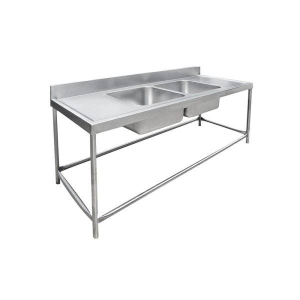 FREGADERO 2 TANQUES 2,20 m