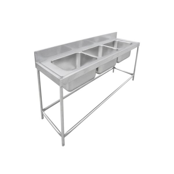 FREGADERO 3 TANQUES 2 m