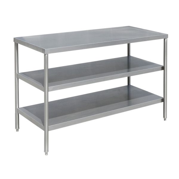 MESA 2 ESTANTES INFERIORES 100x70x90