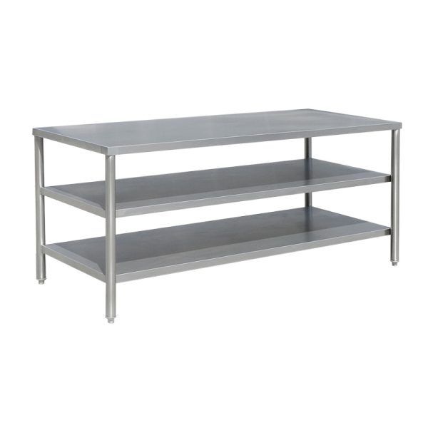 MESA 2 ESTANTES INFERIORES 160x70x90