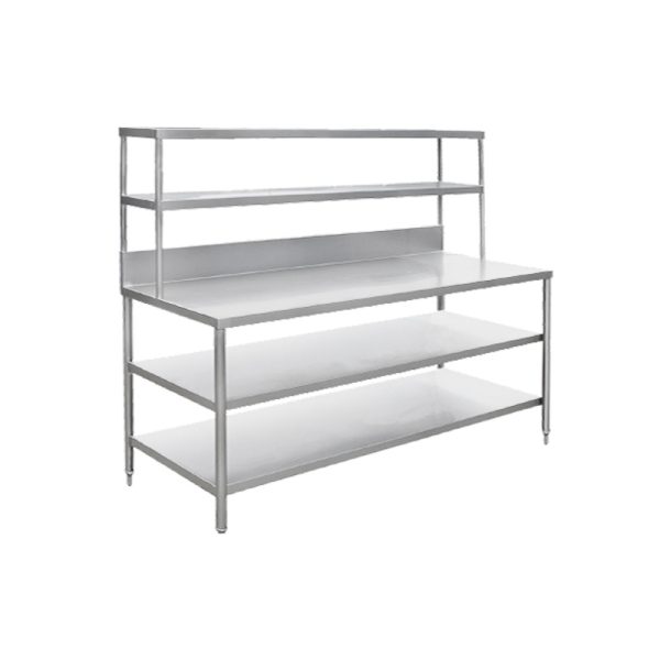 2 ESTANTES INFERIORES Y SUPERIORES 1,60 m