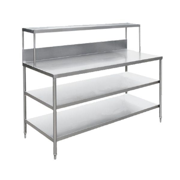 2 ESTANTES INFERIORES Y 1 SUPERIOR ATRÁS 1,40 m