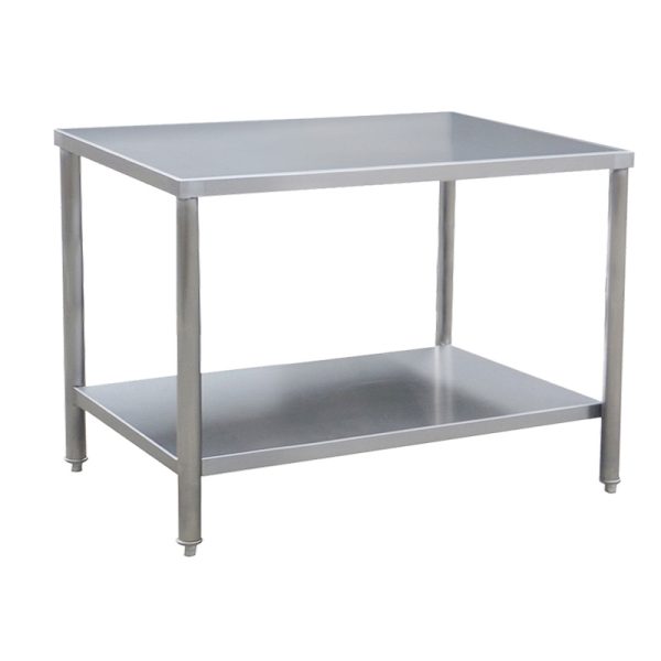 MESA DE ACERO INOXIDABLE 120x70x90