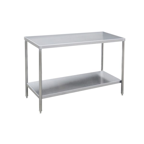 MESA DE ACERO INOXIDABLE 140x70x90