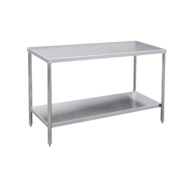 MESA DE ACERO INOXIDABLE 160x70x90