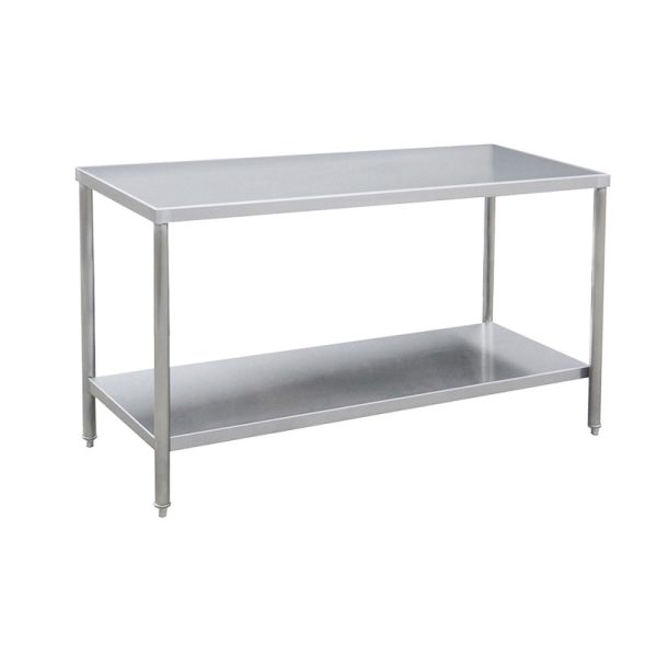 MESA DE ACERO INOXIDABLE 180x70x90
