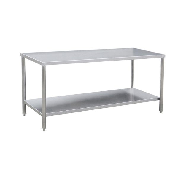 MESA DE ACERO INOXIDABLE 220x70x90