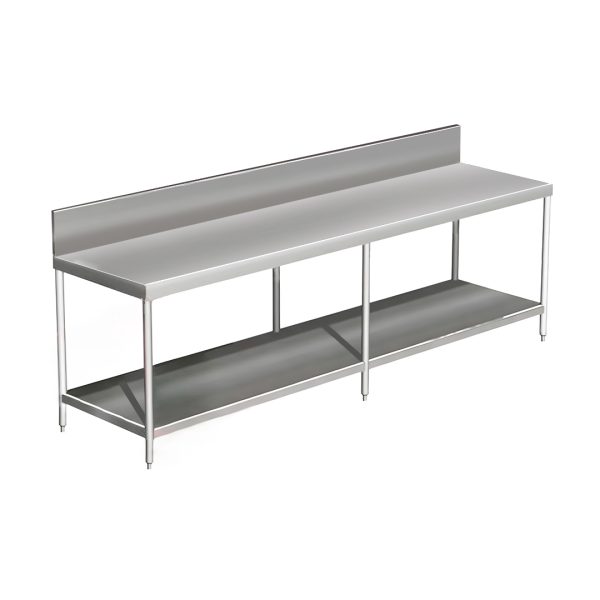 MESA DE ACERO INOXIDABLE 280x70x90