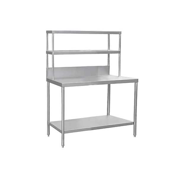 1 ESTANTE INFERIOR Y 2 SUPERIORES ATRÁS 1,20 m