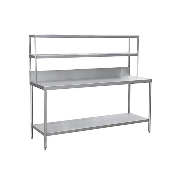 1 ESTANTE INFERIOR Y 2 SUPERIORES ATRÁS 1,80 m