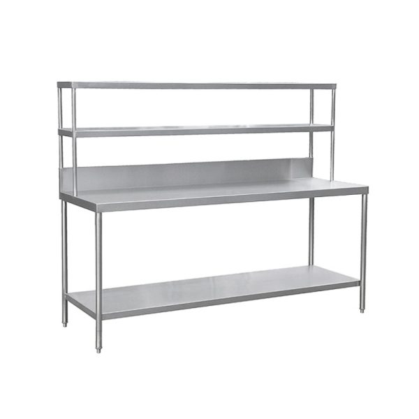 1 ESTANTE INFERIOR Y 2 SUPERIORES ATRÁS 2 m