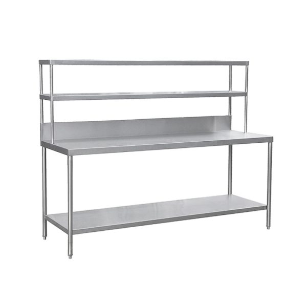 1 ESTANTE INFERIOR Y 2 SUPERIORES ATRÁS 2,20 m