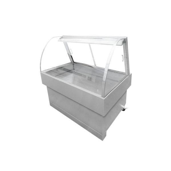 EXHIBIDORA PARA POLLO O PESCADO 1.20 m