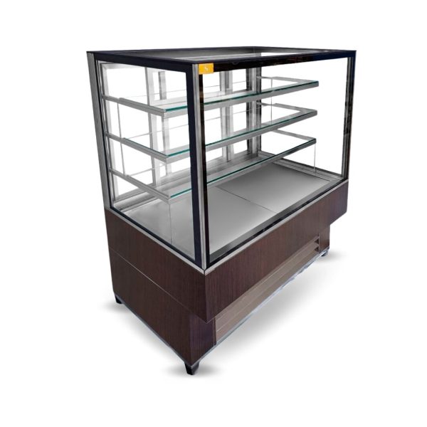 VITRINA CUADRADA REFRIGERADA 1.00m